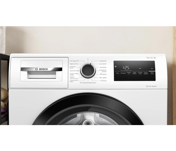 BOSCH WAN2827FPL 9 kg 1400 obr Program parowy Iron Assist, ActiveWater Plus, EcoSilence Drive, SpeedPerfect, Higiena plus - 1241071 - zdjęcie 3